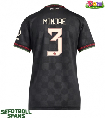Bayern Munich Kim Min-jae #3 Tredje Tröja Kvinnor 2025-26 Kortärmad